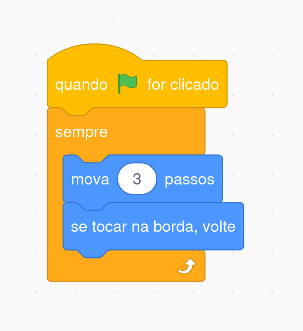 Código da mosca pra rebater nas paredes