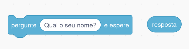 Blocos de pergunta lado a lado