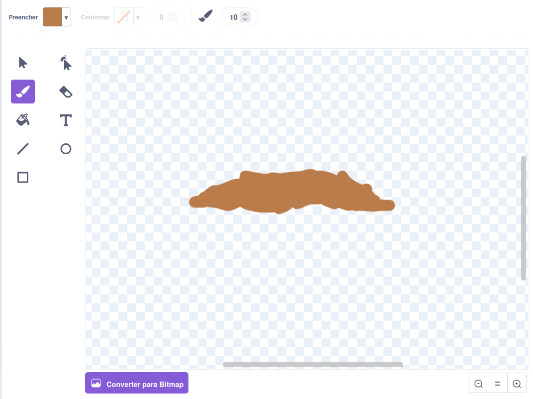 Desenho do morrinho