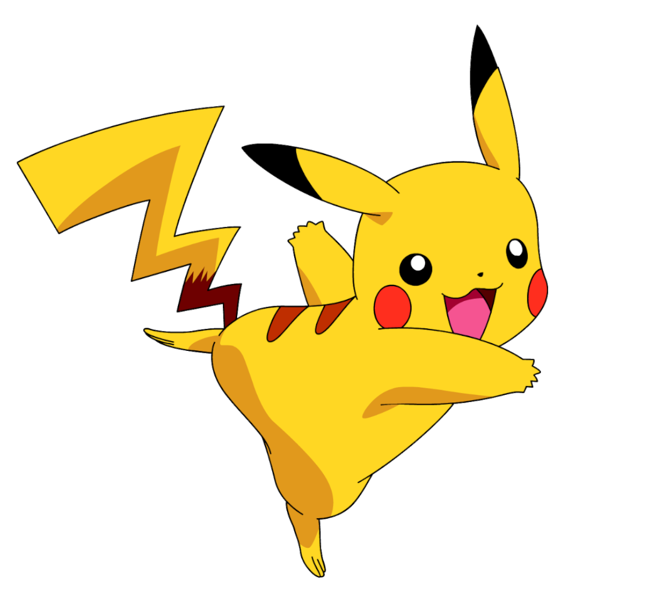 pikachu pegando