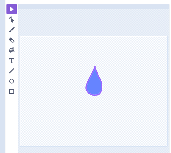 petala de flor pintada de roxo